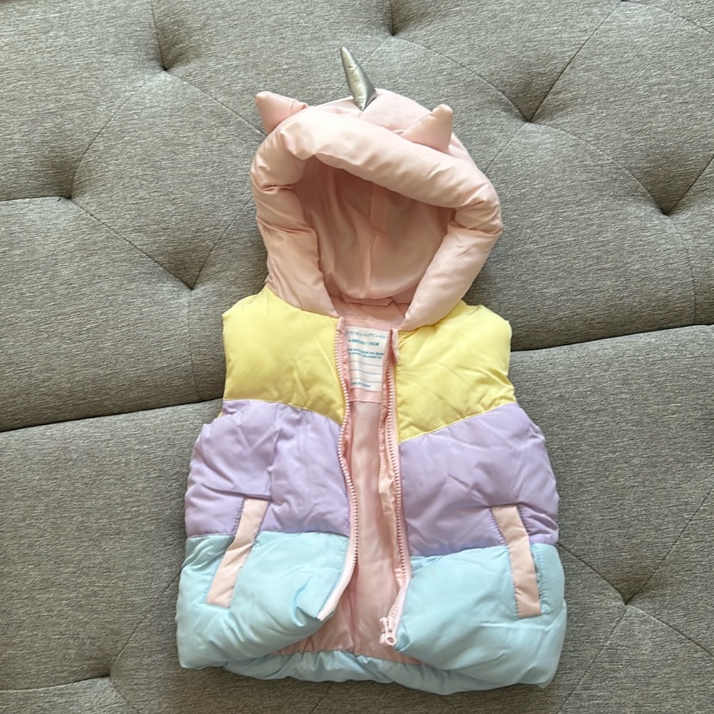 Unicorn Vest 6-9 months